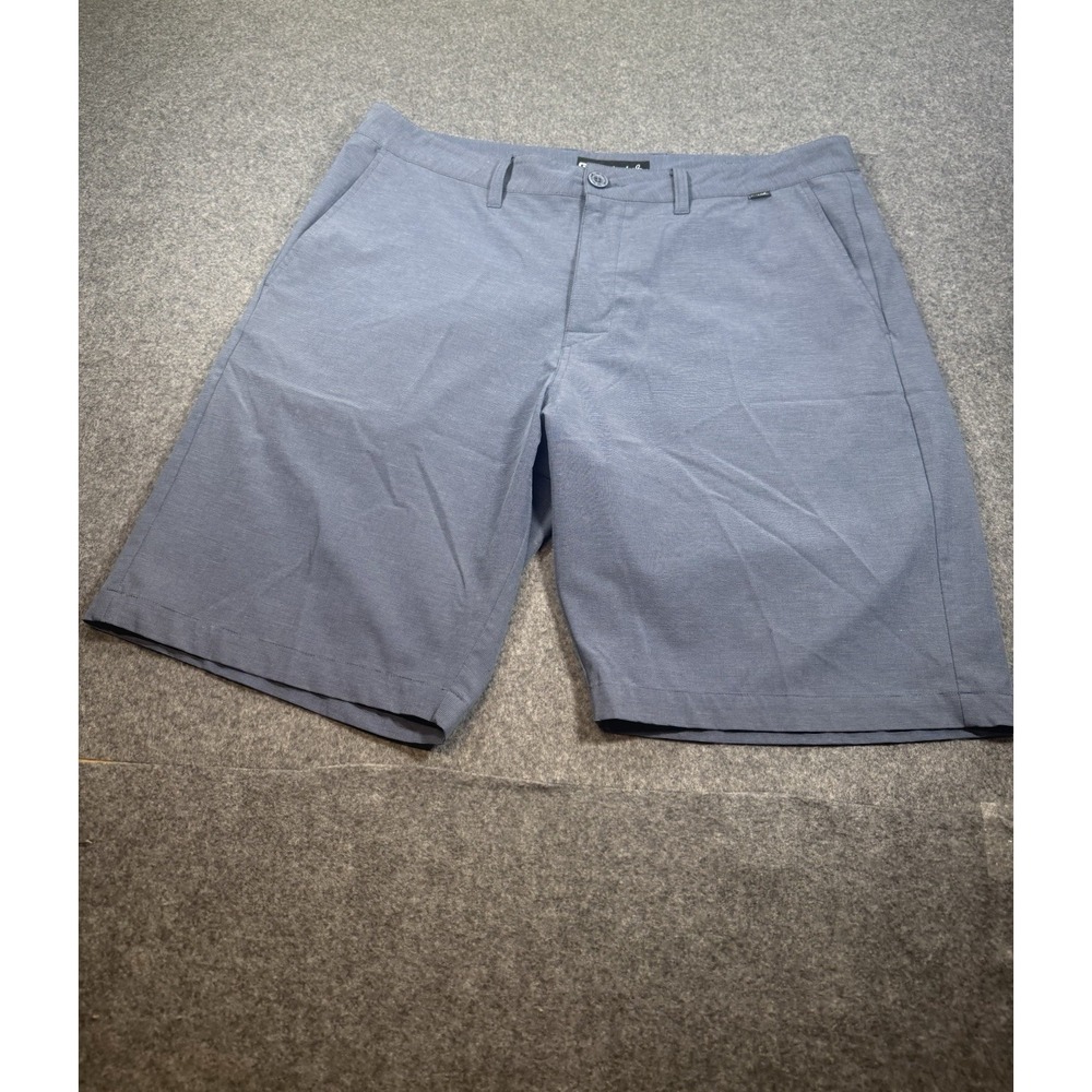 TravisMathew Beck Performance Golf Shorts Blue Size 36